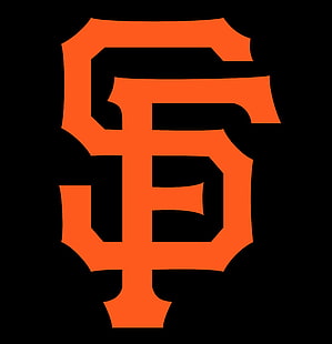 Сан-Франциско Джайентс, Высшая лига бейсбола, логотип, HD обои HD wallpaper