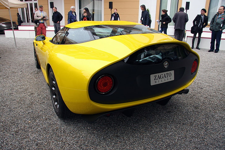 2011, alfa, концепция, италиански, romeo, stradale, суперавтомобил, суперавтомобили, tz3, zagato, HD тапет