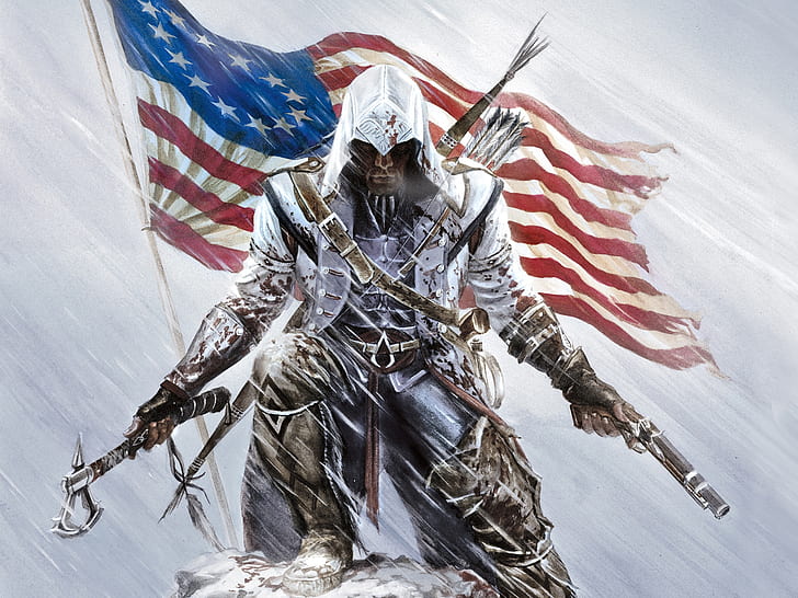 Assassin's Creed III, Assassin, Creed, Tapety HD