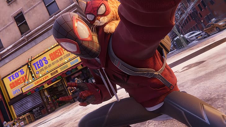 Spiderman Miles Morales, video games, PlayStation, HD wallpaper