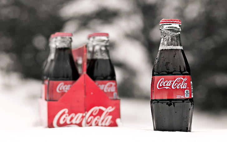 CocaCola Бутылки, кока-кола, бутылки, сода, HD обои