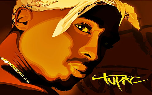 gangsta, hip, hop, rap, rapper, tupac, Sfondo HD HD wallpaper