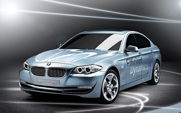 2010 BMW Series 5 Active Hybrid Concept, 2010, концепт, HYbrid, серия, активный, HD обои