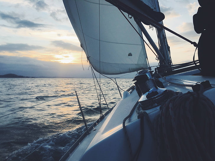Boot, Wasser, Segeln, Segelboot, Meer, Segel, HD-Hintergrundbild