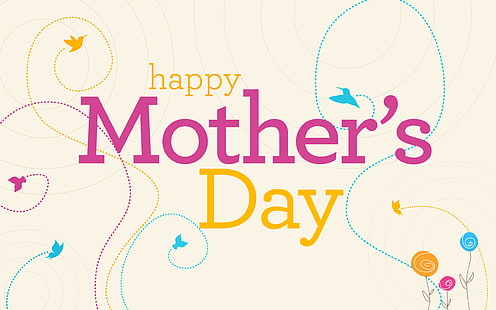 Happy Mothers Day, Happy, Day, Mothers, HD wallpaper HD wallpaper