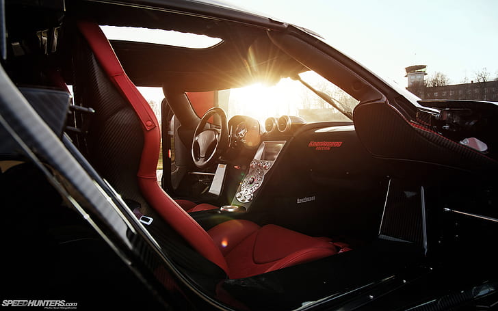 CCX Koenigsegg Sunlight Interior HD, cars, sunlight, interior, koenigsegg, ccx, HD wallpaper