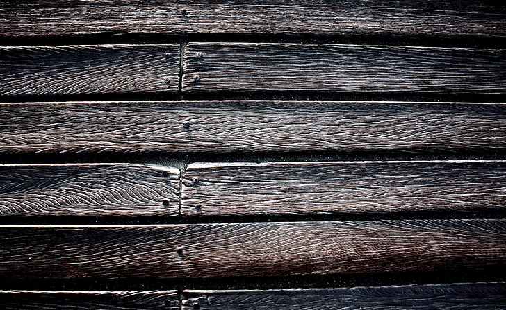 Holzlatten, braune Holzbohlen, Vintage, Holz, Latten, HD-Hintergrundbild