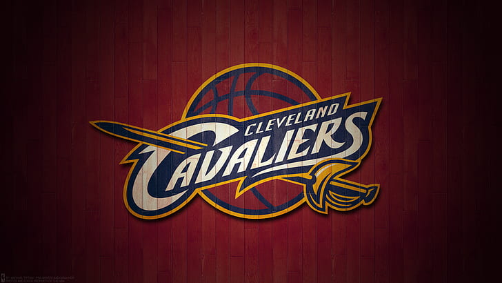 Basketball, Cleveland Cavaliers, Logo, NBA, Fond d'écran HD