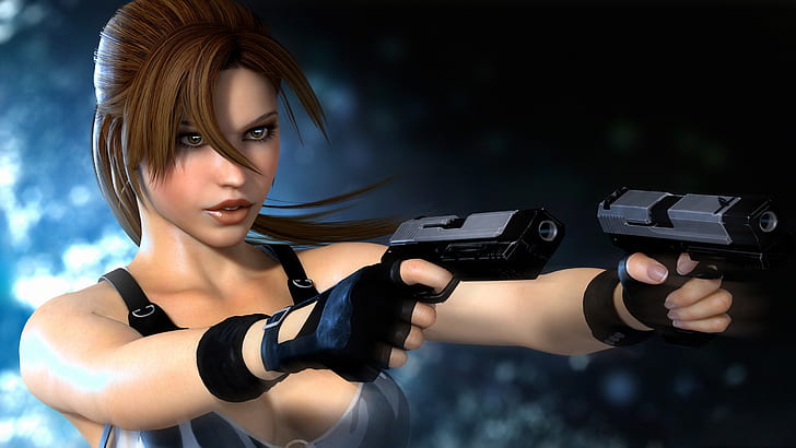 Tomb Raider, Lara Croft, Murni dan indah, Tomb, Raider, Lara, Croft, Murni, Indah, Wallpaper HD