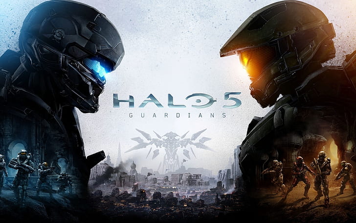 Jeu Halo 5 Guardians, affiche Halo 5 Guardians, Fond d'écran HD