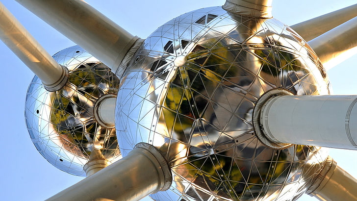 Atomium, Brüssel, Denkmal, HD-Hintergrundbild