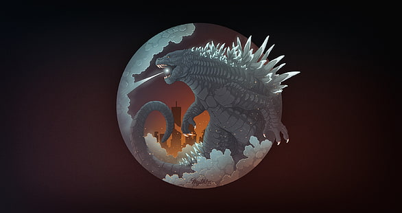 Candice Sciortino, Kreatur, Godzilla, HD-Hintergrundbild HD wallpaper