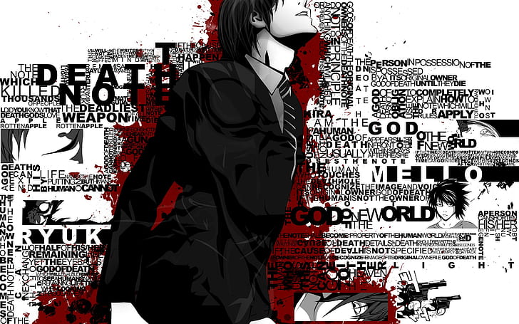 Death note anime poster HD wallpapers free download | Wallpaperbetter