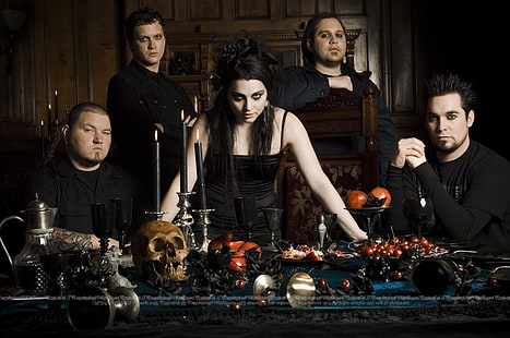 Evanescence, Эми Ли, Evanescence, Открытая дверь, HD обои HD wallpaper