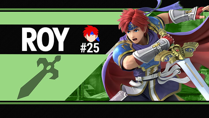 Gra wideo, Super Smash Bros. Ultimate, Roy (Fire Emblem), Tapety HD