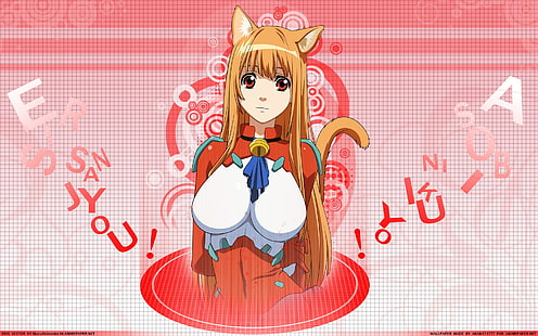 anime, anime girls, Asobi ni Iku yo !, Eris (Asobi ni Iku yo!), nekomimi, Sfondo HD HD wallpaper
