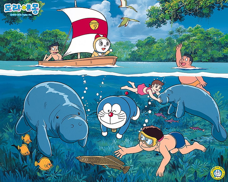 Doraemon digital wallpaper HD wallpapers free download | Wallpaperbetter
