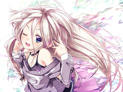 langes Haar, IA (Vocaloid), Vocaloid, HD-Hintergrundbild HD wallpaper