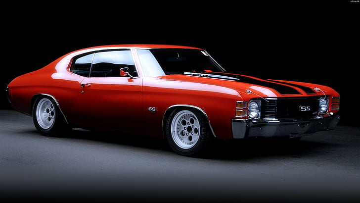 Chevrolet Chevelle, red coupe, Chevrolet Chevelle, Cars s HD, Best s, HD wallpaper