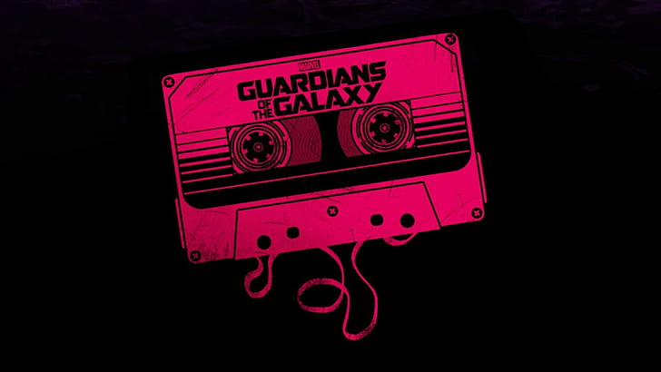 Star Lord, Marvel Cinematic Universe, movies, Rocket Raccoon, Guardians of the Galaxy, Marvel Comics, Groot, Drax the Destroyer, audio cassete, Gamora, HD wallpaper