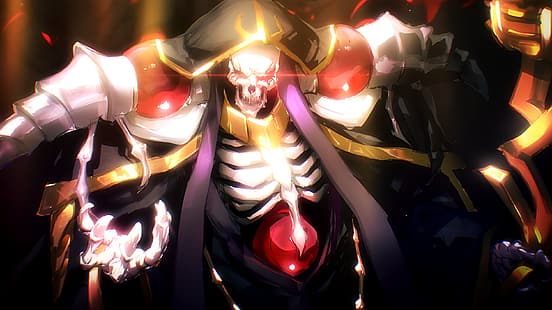  Overlord (anime), Overlord, Ainz Ooal Gown, HD wallpaper HD wallpaper