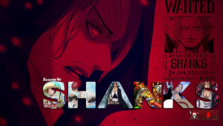 Shanks, One Piece, Portgas D. Ace, Wallpaper HD