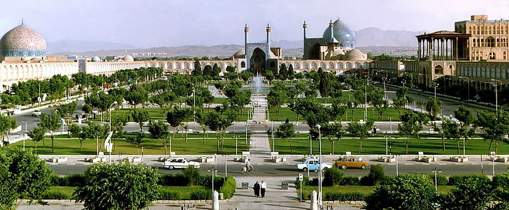Iran, Isfahan, Ālī Qāpū, HD wallpaper