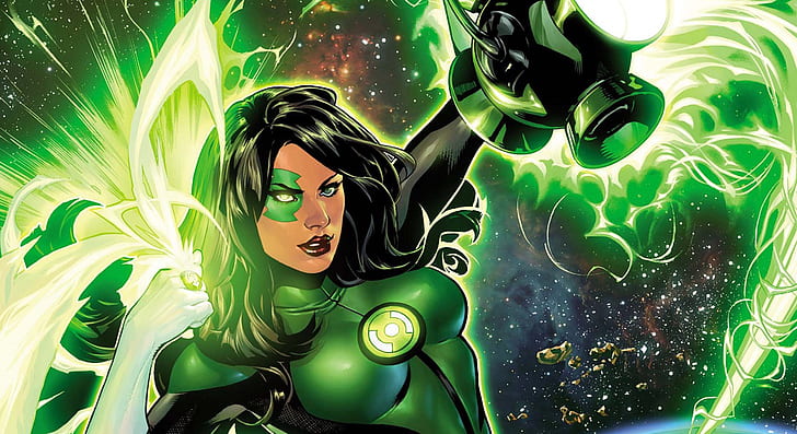 Jessica Cruz Characters-Green Lantern Dc Comics Universe Rebirth Humparies Rocha Leisten 금발 Hd 월페이퍼 핸드폰 태블릿 및 노트북 1920 × 1080, HD 배경 화면
