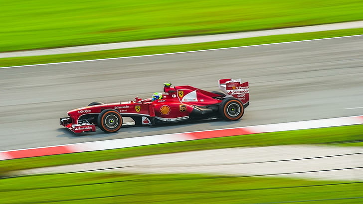 Ferrari F60, red formula 1 racerar, sports, 1920x1080, formula 1, ferrari, ferrari f60, HD wallpaper