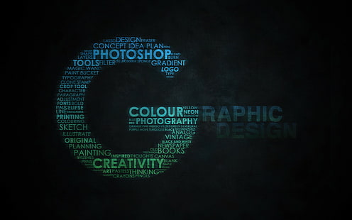 グラフィックデザインタイポグラフィHD、デジタル/アートワーク、デザイン、タイポグラフィ、グラフィック、 HDデスクトップの壁紙 HD wallpaper