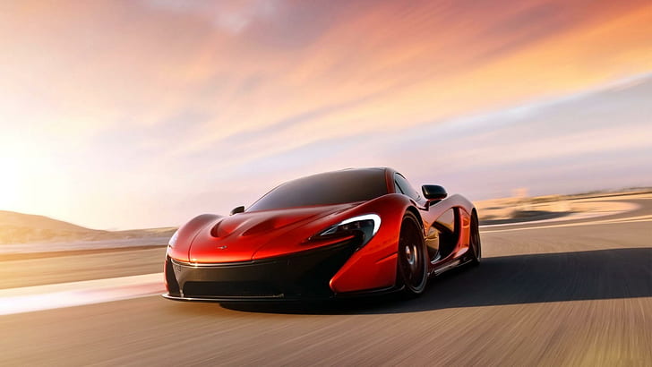 McLaren p1, concept cars, orange, car desktop, mclaren p1, concept cars, orange, car desktop, HD wallpaper
