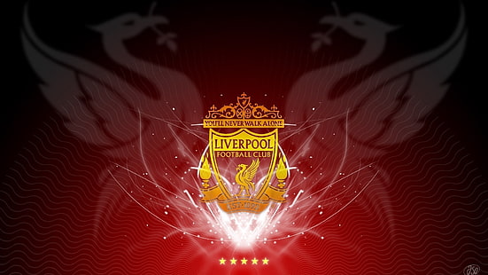 Liverpool FC-logotyp, liverpool, klubb, fotboll, emblem, stjärna, HD tapet HD wallpaper