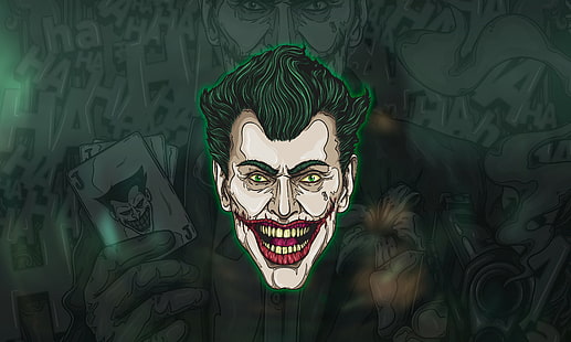 joker, artwork, 4k, hd, digital art, behance, supervillain, superheroes, HD wallpaper HD wallpaper