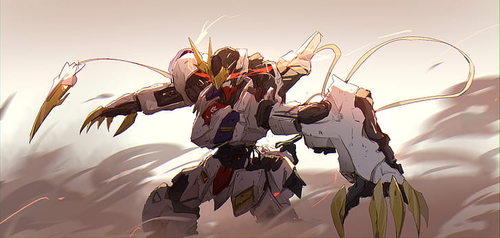 Anime, mobildräkt Gundam: Iron-Blooded Orphans, HD tapet