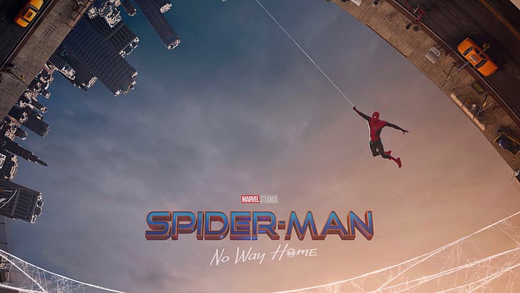 Spiderman No Way Home, Marvel Cinematic Universe, Tom Holland, Filmplakat, HD-Hintergrundbild