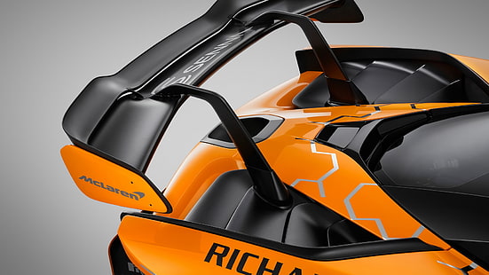 Auto, Supersportwagen, McLaren, McLaren Senna GTR, orange, HD-Hintergrundbild HD wallpaper