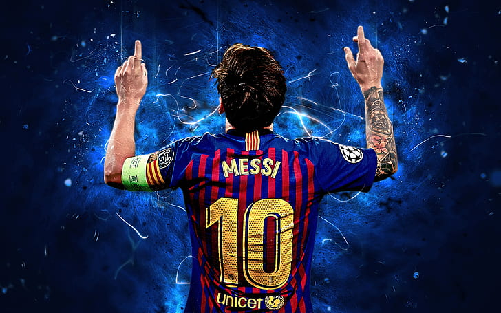 Sepak Bola, Lionel Messi, FC Barcelona, Wallpaper HD