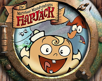 The Marvelous Misadventures of Flapjack, cartoon, TV, Cartoon Network, HD tapet HD wallpaper