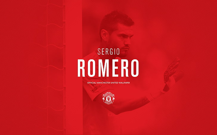 Sergio Romero-2016 Manchester United HD Wallpaper, HD wallpaper