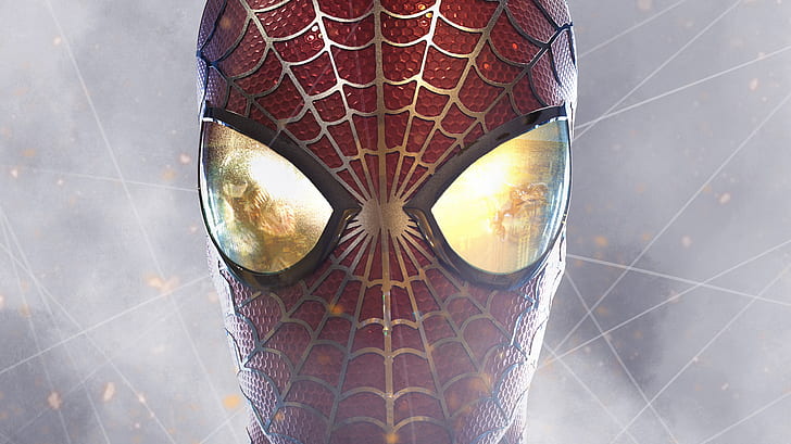 Spiderman, primer plano, arte digital, superhéroes, hd, artista, deviantart, Fondo de pantalla HD