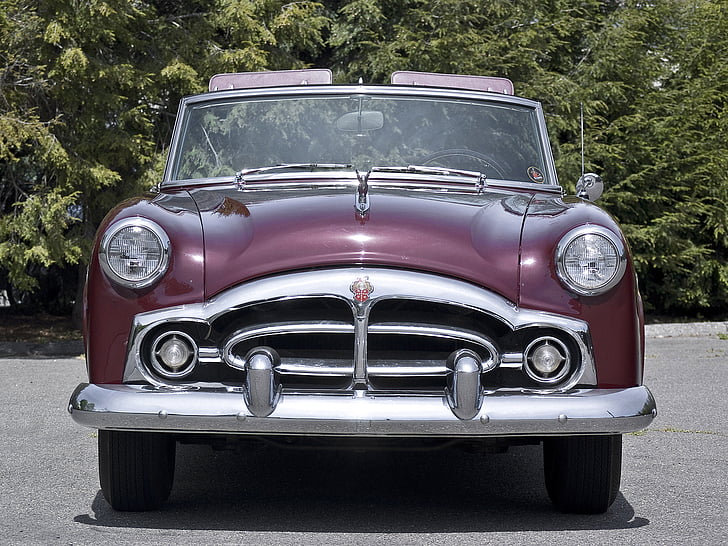 1952, 250, convertible, coupe, packard, retro, Wallpaper HD
