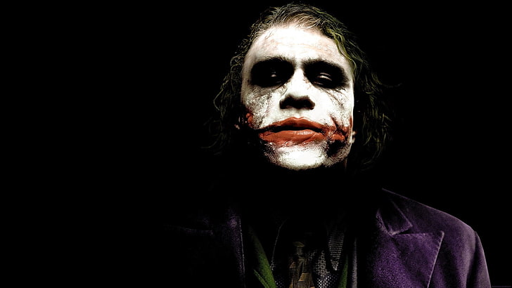 Ilustracja Jokera, filmy, anime, Joker, Batman, Mroczny Rycerz, Tapety HD