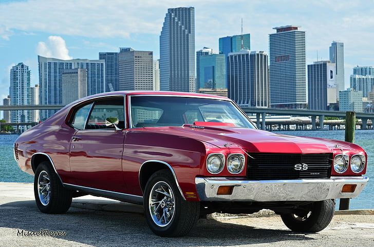 camino, cars, chevelle, chevrolet, chevy, coupe, malibu, muscle, usa, vintage, HD wallpaper
