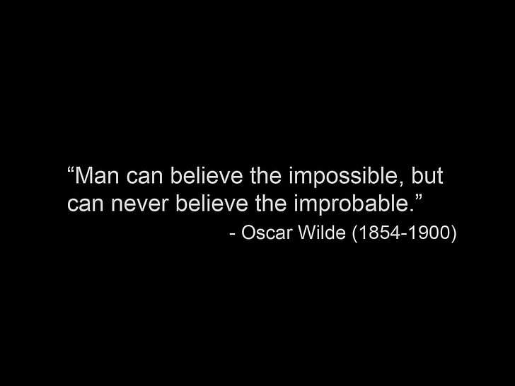 Letar du efter en New York-text, citat, Oscar Wilde, HD tapet