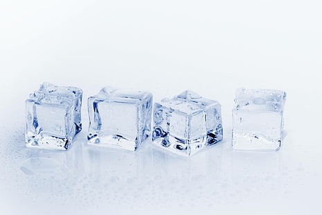 glace, cube, froid, cubes, congelé, rafraîchissement, eau, Fond d'écran HD HD wallpaper