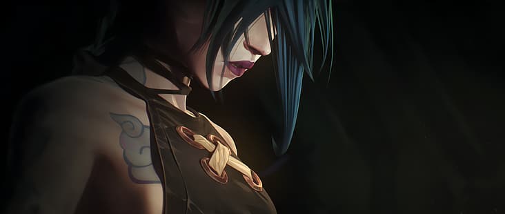 Jinx (League of Legends), Arkane, Vi (League of Legends), Caitlyn (League of Legends), HD-Hintergrundbild HD wallpaper
