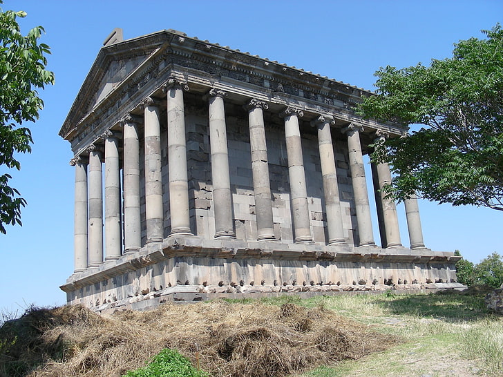 Acropolis, Athens, fortress, historic and architectural complex of garni, armenia, yerevan, HD wallpaper