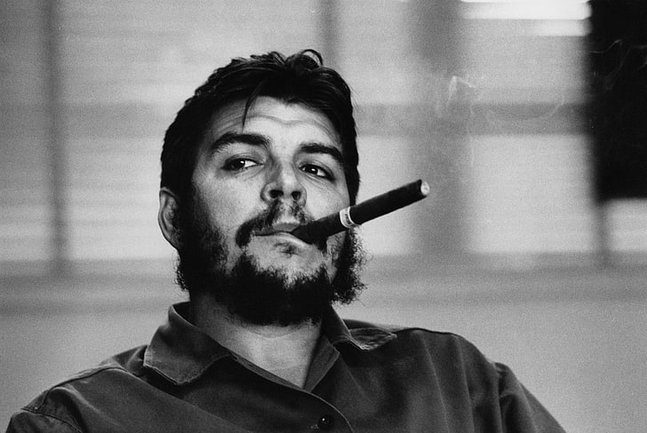 Argentina, Che Guevara, sigari, Cuba, uomini, assassini, rivoluzionari, Sfondo HD