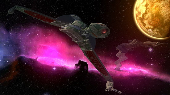 Star Trek, Star Trek: Die Originalserie, Enterprise (Star Trek), Klingonisch (Star Trek), HD-Hintergrundbild HD wallpaper