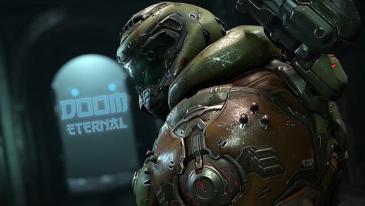 DOOM Eternal, Doom guy, Wallpaper HD
